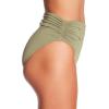 Vince Camuto Women’s Standard Convertible High Waist Bottom(Safari Green)
