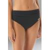 Vince Camuto Women’s Standard Convertible High Waist Bottom(Surf Shades Black)