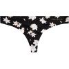 Vince Camuto Women’s Underwear, Breathable Seamless Thong, No Show Ladies Panties, 5 Pack(Black Floral (5 Pack))