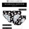 Vince Camuto Women’s Underwear, Breathable Seamless Thong, No Show Ladies Panties, 5 Pack(Floral Assorted)