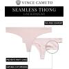 Vince Camuto Women’s Underwear, Breathable Seamless Thong, No Show Ladies Panties, 5 Pack(Grey Assorted (5 Pack))