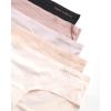 Vince Camuto Women’s Underwear, Breathable Seamless Thong, No Show Ladies Panties, 5 Pack(Rose Assorted)