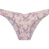 Vince Camuto Women’s Underwear Seamless Bikini, No Show Breathable Ladies Panties, Soft and Stretchy, Ropa Interior, 5 Pack(Flower/Rose/Geometric/Black/Ash)