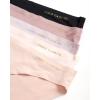 Vince Camuto Women’s Underwear Seamless Bikini, No Show Breathable Ladies Panties, Soft and Stretchy, Ropa Interior, 5 Pack(Peony/Rose/Lilac/Woodrose/Black)