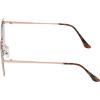 Vince Camuto Women’s Vc1083 Vintage Metal 100% Uv Protective Cat Eye Sunglasses. Luxe Gifts for Her, 57 Mm(Rose Gold)