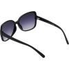 Vince Camuto Women’s Vc1086 Butterfly 100% Uv Protective Rectangular Sunglasses. Luxe Gifts for Her, 59 Mm(Black)