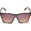 Vince Camuto Women’s Vc1089 Shield 100% Uv Protective Square Sunglasses. Luxe Gifts for Her, 140 Mm(Tortoise)