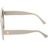 Vince Camuto Women’s Vc1125 Oversized 100% Uv400 Protective Square Sunglasses. Luxe Gifts for Her, 52 Mm(Ivory)