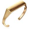 Metal Cuff Bracelet Gold