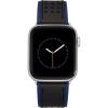 imageVince Camuto Fashion Bands for Apple Watch Secure Adjustable Apple Watch Replacement Band Fits Most WristsBlackDark Blue