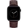imageVince Camuto Fashion Bands for Apple Watch Secure Adjustable Apple Watch Replacement Band Fits Most WristsBrown