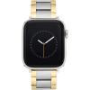 Vince Camuto Fashion Bands for Apple Watch, Secure, Adjustable, Apple Watch Replacement Band, Fits Most Wrists(Two Tone Gold & Silver)