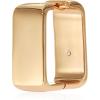 Vince Camuto Gold-Tone Square Hoop Gold