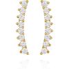 Vince Camuto Goldtone CZ Studded Climber Earrings For Women