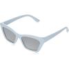 Vince Camuto Women’s Glamorous 100% UV Protective Square Sunglasses(Blue)