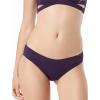 Vince Camuto Women’s Standard Cheeky Bikini Bottom(Deep Plum)