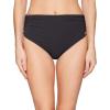 Vince Camuto Women’s Standard Convertible High Waist Bottom(Surf Shades Black)