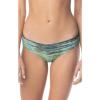 Vince Camuto Women’s Standard Shirred Smooth Bikini Bottom Swimsuit(Midnight Waves Deep Sea)