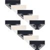 Vince Camuto Women’s Underwear – 10 Pack Seamless Hipster Briefs (S-XL)(Black/White Lace)