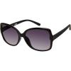 Vince Camuto Women’s Vc1086 Butterfly 100% Uv Protective Rectangular Sunglasses. Luxe Gifts for Her, 59 Mm(Black)