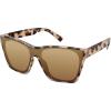 Vince Camuto Women’s Vc1089 Shield 100% Uv Protective Square Sunglasses. Luxe Gifts for Her, 140 Mm(Oatmeal Tortoise)