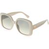 Vince Camuto Women’s Vc1125 Oversized 100% Uv400 Protective Square Sunglasses. Luxe Gifts for Her, 52 Mm(Ivory)