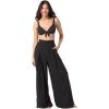 Vince Camuto Women’s Wide Leg Cover Up Pant(Black)