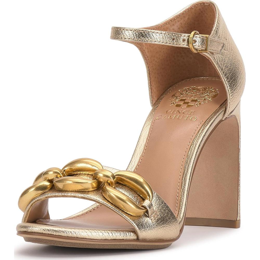 imageVince Camuto Womens Aurelia Heeled SandalEgyptian Gold