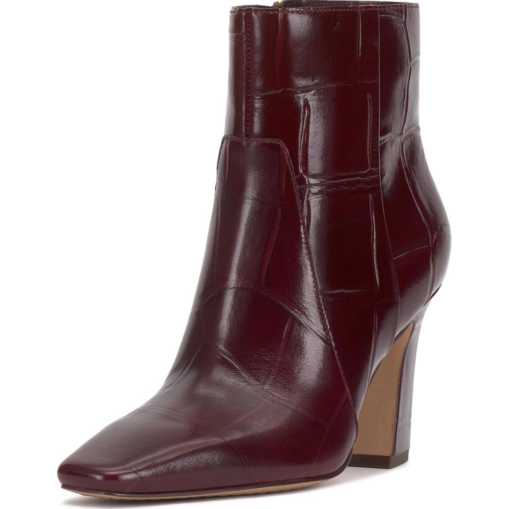 imageVince Camuto Womens Bayla Ankle BootPlum Croco Leather