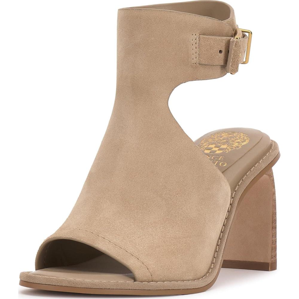 imageVince Camuto Womens Faelan Heeled SandalTortilla Suede