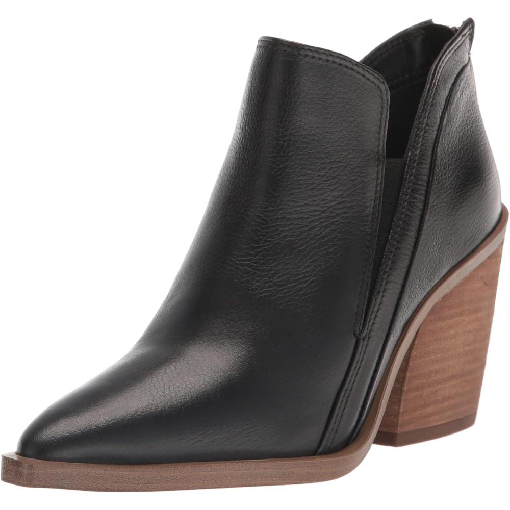 imageVince Camuto Womens Footwear Gradina Block Heel Ankle BootiesBlack