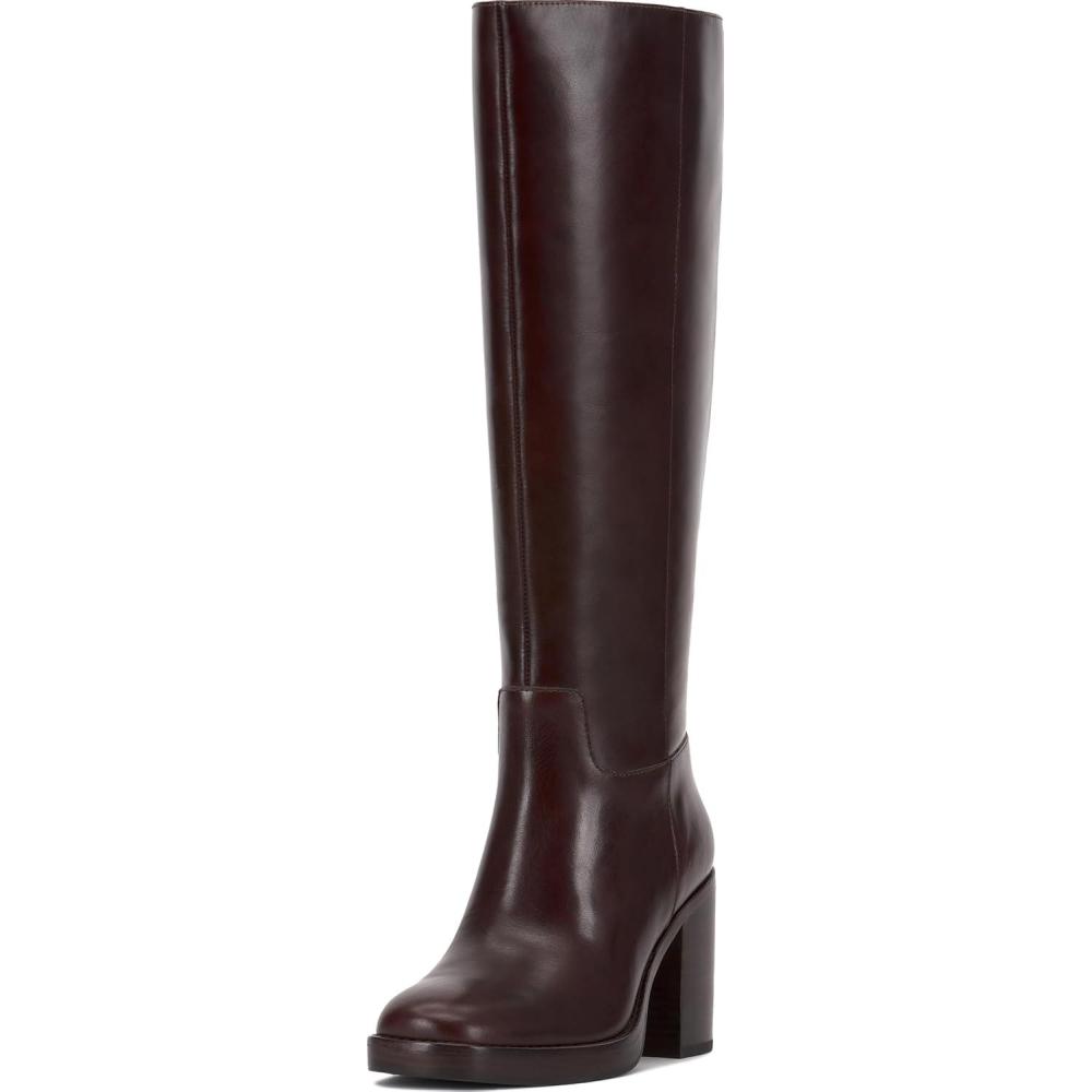imageVince Camuto Womens Gibi Narrow Calf Knee High BootRich Mahogany Narrow Calf
