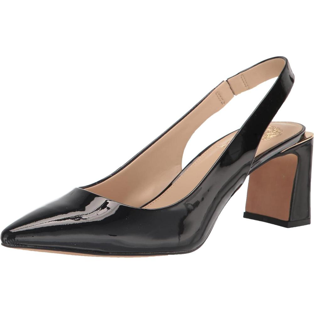 imageVince Camuto Womens Hamden Slingback PumpBlack Pat