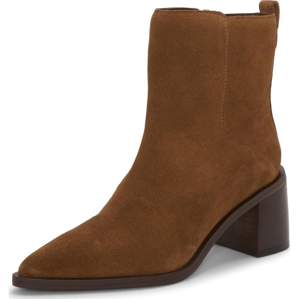 imageVince Camuto Womens Lorelai Ankle BootBurnt Sugar Suede