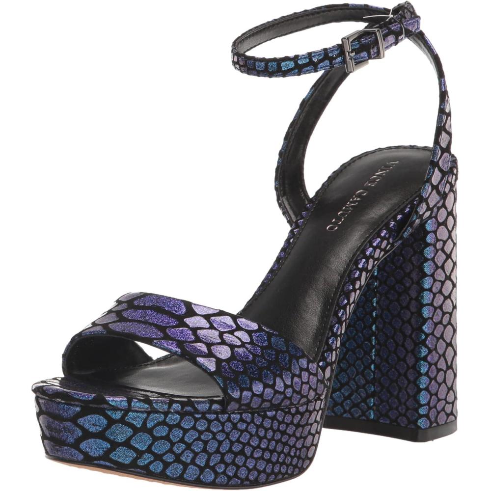 imageVince Camuto Womens Pendry Heeled SandalDeep Ocean