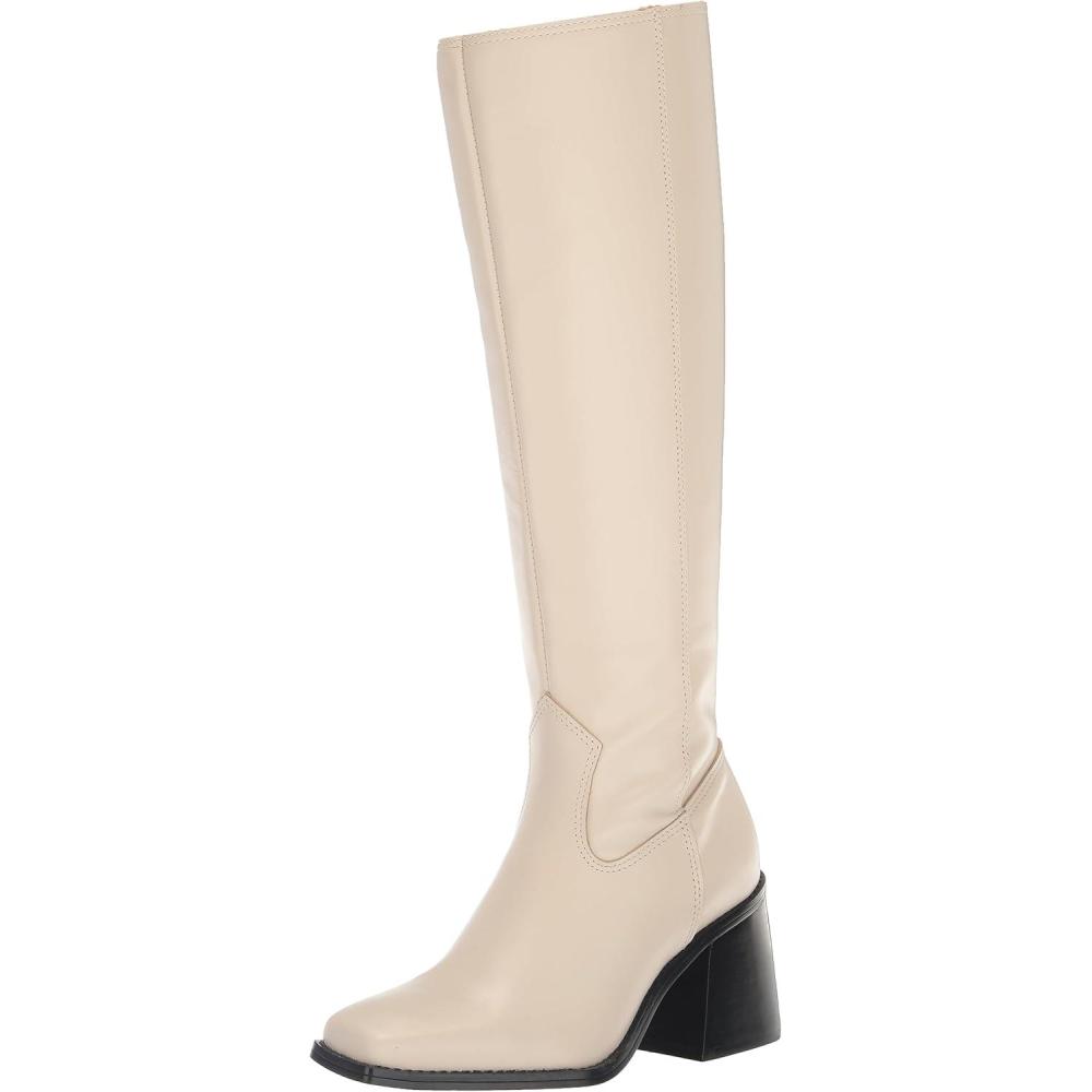 imageVince Camuto Womens Sangeti Stacked Heel Knee High Boot FashionSwan