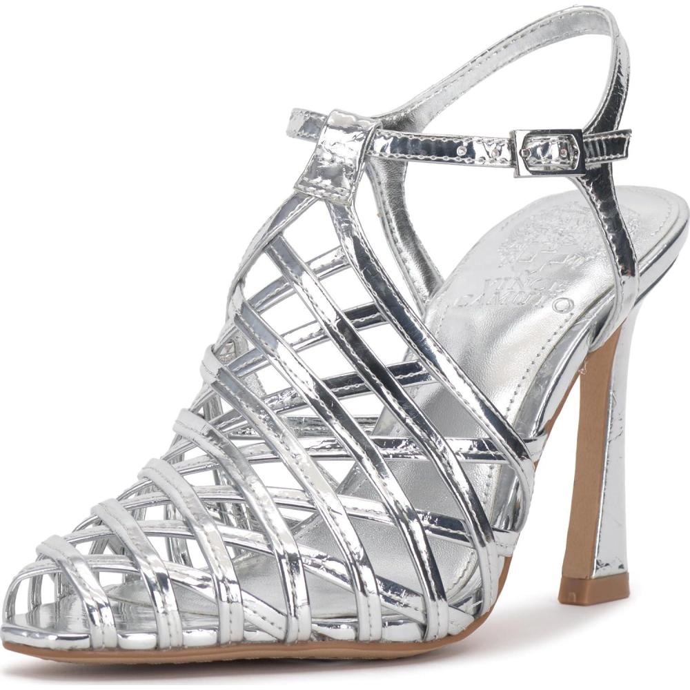 imageVince Camuto Womens Scarla Heeled SandalSilver