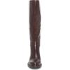 Vince Camuto Women’s Adria Wide Calf Knee High Boot(Rich Mahogany Leather)