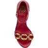 Vince Camuto Women’s Aurelia Heeled Sandal(Flame Patent)