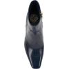 Vince Camuto Women’s Bayla Ankle Boot(Deep Navy Croco Leather)