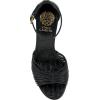 Vince Camuto Women’s Blaine Heeled Sandal(Black)