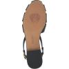 Vince Camuto Women’s Cacey Flat Sandal(Black)
