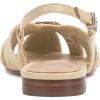 Vince Camuto Women’s Cacey Flat Sandal(Light Straw/Ecru Woven)
