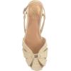 Vince Camuto Women’s Cacey Flat Sandal(Light Straw/Ecru Woven)