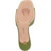 Vince Camuto Women’s Emmla Heeled Sandal(Lizard Green)