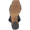 Vince Camuto Women’s Kaden Heeled Sandal(Black)