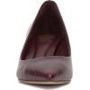 Vince Camuto Women’s Kehlia High Heel Pump(Plum Croco Leather)