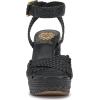 Vince Camuto Women’s Pessa Platform Sandal(Black Woven)