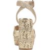 Vince Camuto Women’s Pessa Platform Sandal(Egyptian Gold Metallic)
