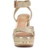 Vince Camuto Women’s Pessa Platform Sandal(Egyptian Gold Metallic)